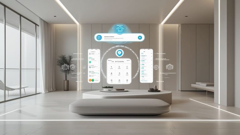 Minimalist Smart Living Simplify Life with AI