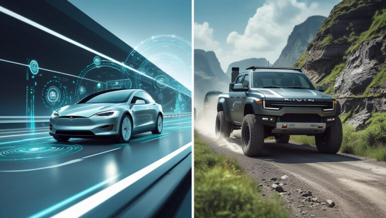 Tesla vs Rivian AI Innovations Compared